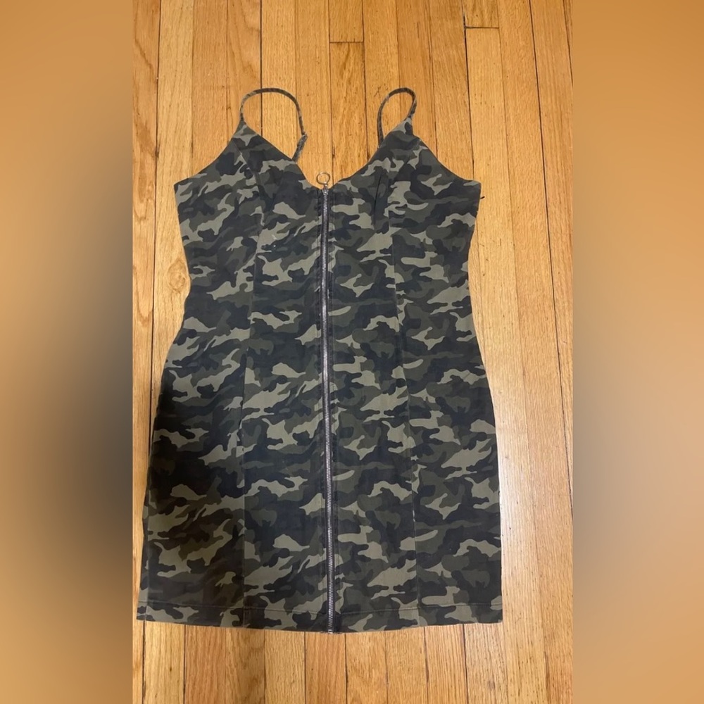 Stand Out Tonight Camo Dress🫦
